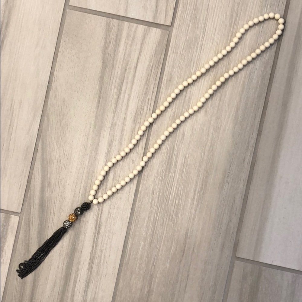 Stella & Dot tassel necklace